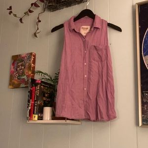 Racerback Collared Shirt with Vent